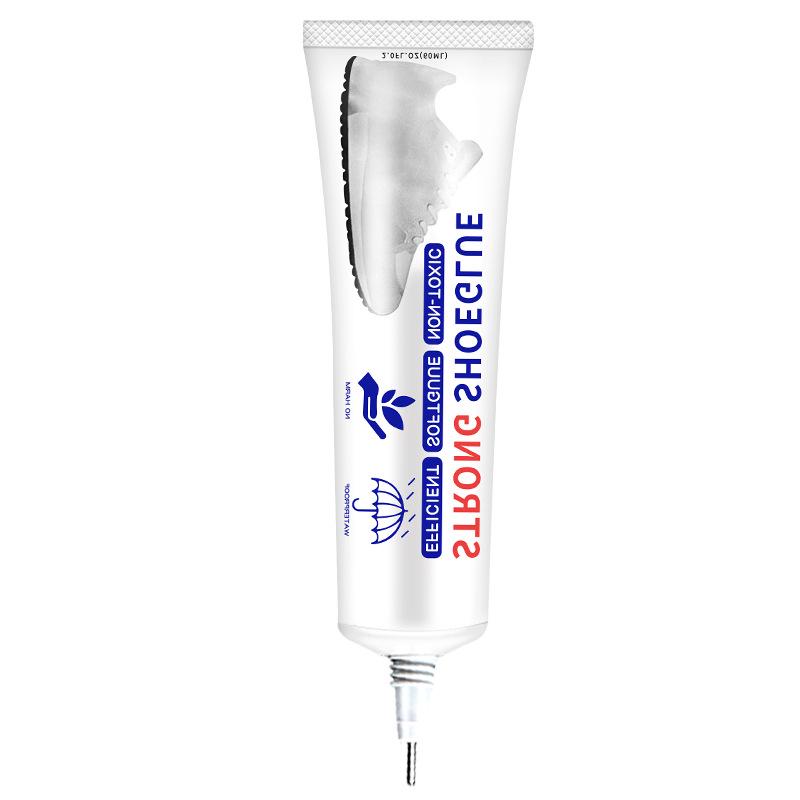 15ML Wasserdichter Schuhreparaturkleber mit Nadelspitze für universelle hochviskose Verklebung von Sport-, Leder- und Canvas-Schuhen