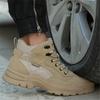 Anti Splash Water Safety Shoes Men Wear Resistant Work Boots Steel Toe Shoes Puncture-Proof Protective Shoes Security Sneakers