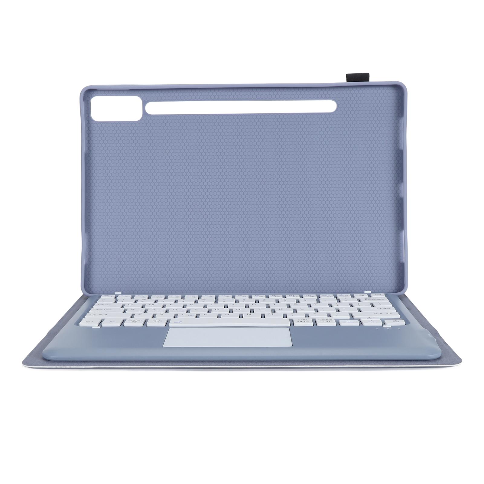 

Чехол-клавиатура для Tab P12 12.7in TPU Stand Cover с магнитно-съемной клавиатурой фиолетовый