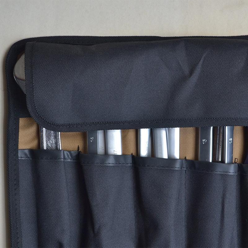 Storage Bag Toolkit Oxford Cloth Roll Portable Pouch Bag Wrench Tool Foldable Spanner Hammer Camping Pocket Tool