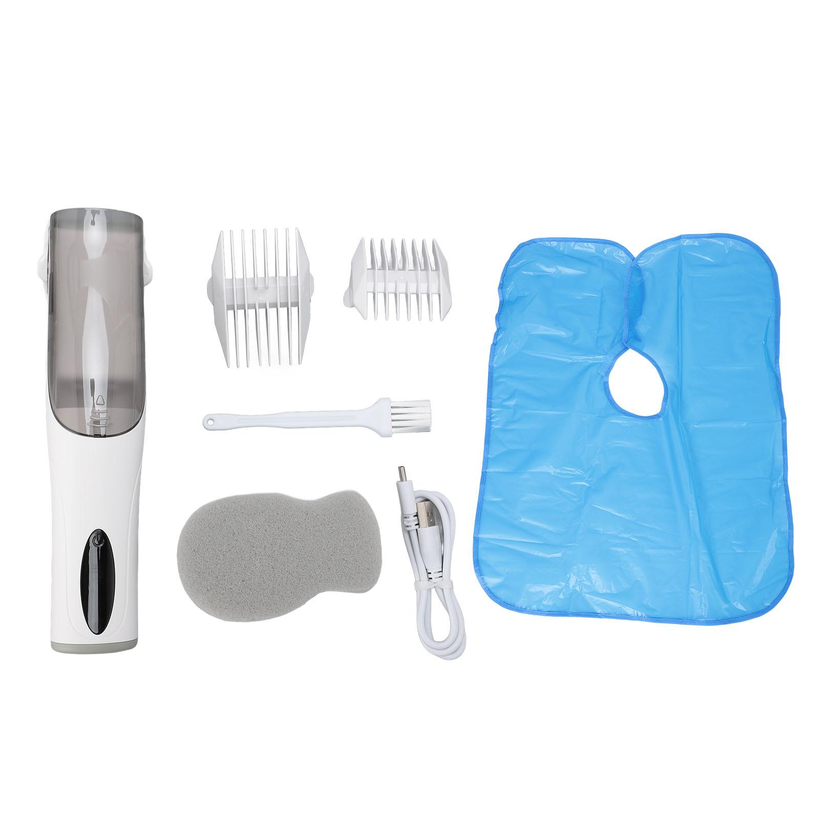 

Детская машинка для стрижки волос с вакуумом, водонепроницаемая, тихая, безопасная стрижка волос, детский триммер с 2 направляющими CDH001