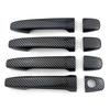 Car Upgrade Door Handle Cover Carbon Fiber For Toyota Sienna XL30 Venza Prius XW30 ZVW30 ZVW35  AE20 Avensis T270