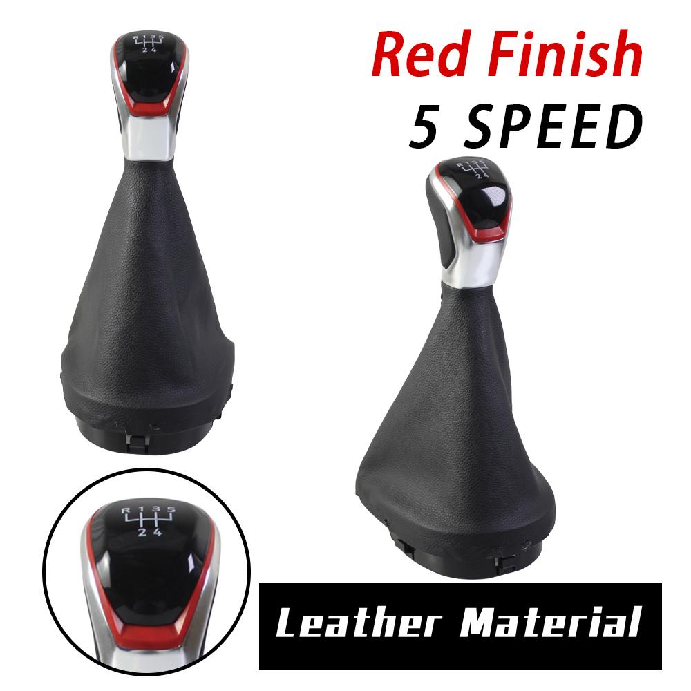 High-quality Manual Car accessories 5/6 Speed Interior Replacement Part Gear Shift Knob For SEAT Manual Gear Shift Knob Fits