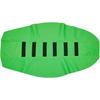 Dirt Bike Seat Cover Universal for KX 85 65 112 250 450 KLX 110 140 300R Motocross Off Road Pit Bike Green Non Slip Black Stripe/Gripper Soft/Water