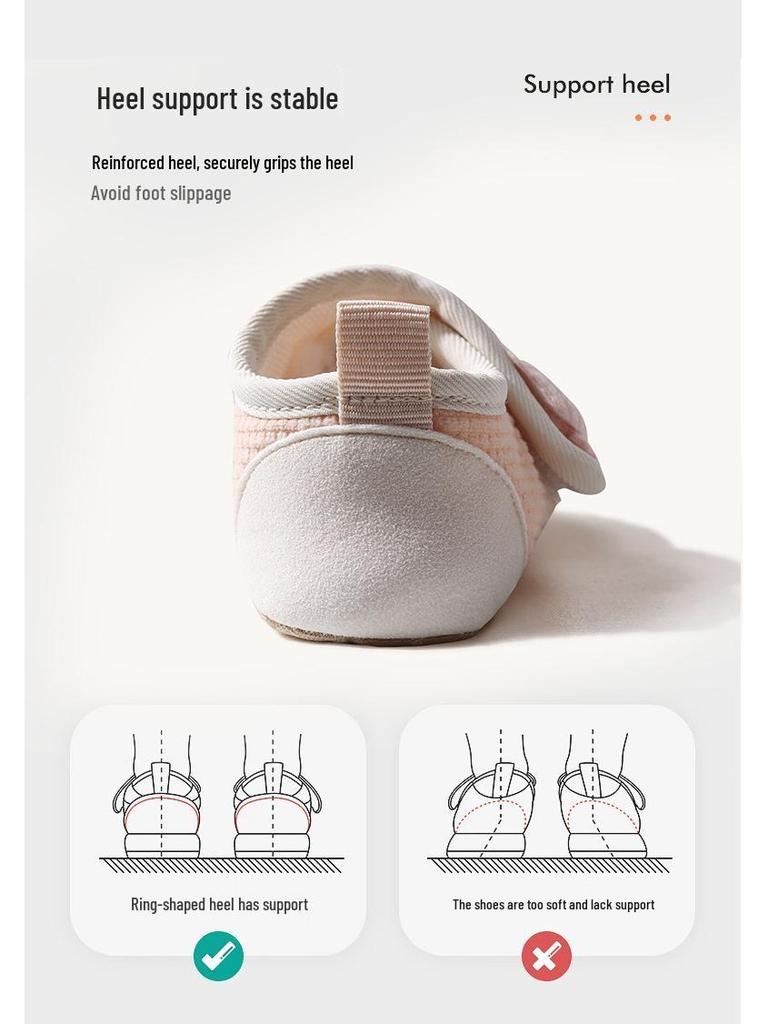 Unisex Baby Indoor Non-Slip Soft Sole Shoes - Spring & Autumn Toddler Cloth Shoes