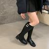 Knight Tall Boots Autumn Button Boots Women's 2025 New Thin and Tall Small Hot Girl Boots
