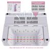 5 v 1 Nail Dust Nail Nail 4500rpm Rotace 6 39 LED Light Nail Dust Nail Nail Salon Strong Dodává se s Nail Dodává se s Může chránit váš opakovaně použitelný