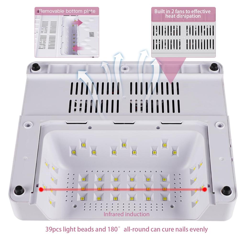 5 v 1 Nail Dust Nail Nail 4500rpm Rotace 6 39 LED Light Nail Dust Nail Nail Salon Strong Dodává se s Nail Dodává se s Může chránit váš opakovaně použitelný