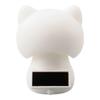 Solar Powered Automatic Nodding Cat Ornament for Home and Car Decoration Cute Cat Figurine Brings Good Luck and Happiness