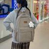 Schoolbag High Value Mori Small Fresh Plaid Girl Heart Travel Backpack Korean Version Ins Style Student Party Class Backpack