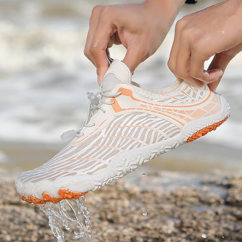 New Aqua Shoes For Women Men Barefoot Water Shoes Slip-Resistant Quick-Drying Outside Beach Upstream Wading Swimming Shoe Athletic Shoes