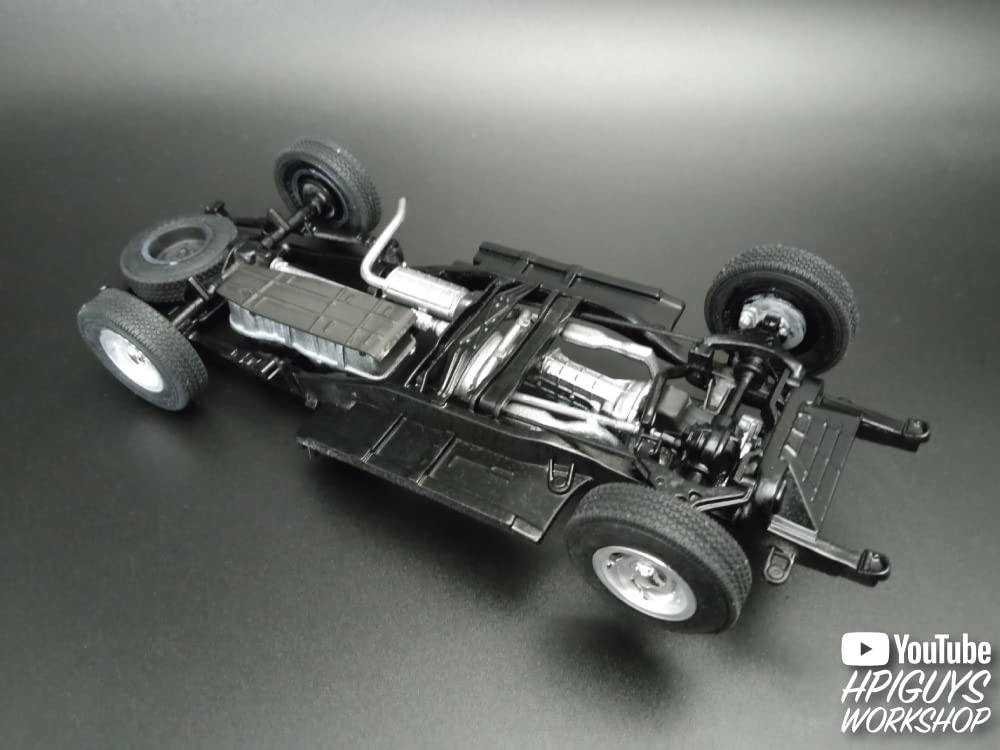 Plastikový model Fordu Pickup z roku 1997, AMT 1367, vůz F-150 4×4 v měřítku 1:25.