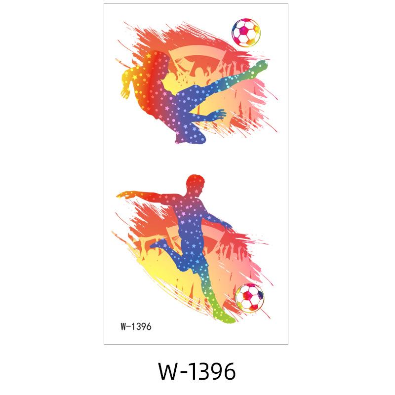 Tattoo Sticker Waterproof World Cup Football Sports Children'S Cartoon Cute Temporary Tattoo Sticker