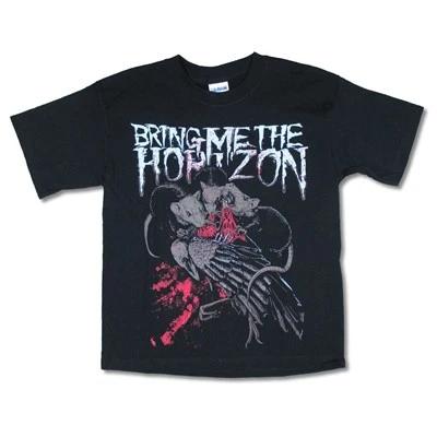 Boys  Bring Me The Horizon Rats Tee T-shirt Youth Small Black S