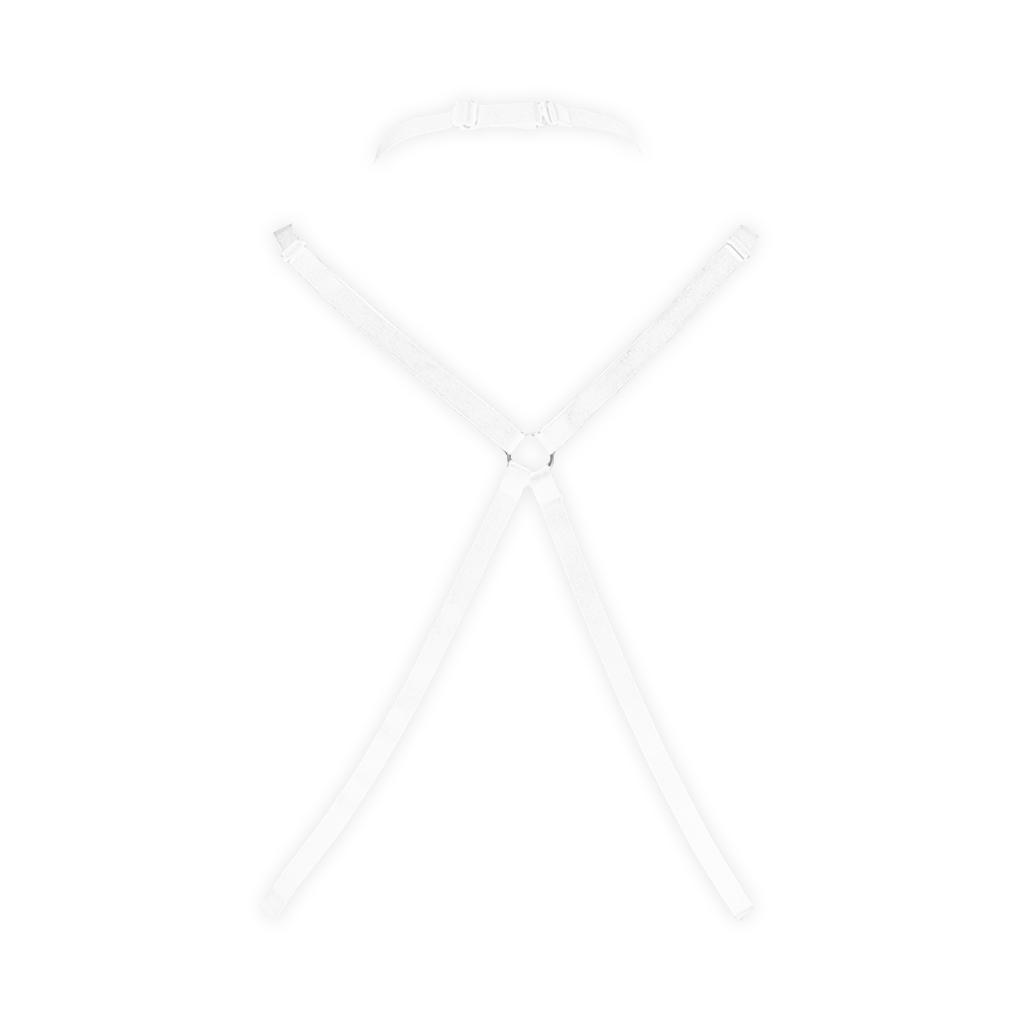 

Bandage Bralette Cages Bras Restraints Suspender Clothes Belt Lingerie Harness Body Accessories Gifts білий