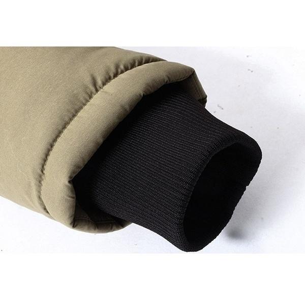 Winter Coat Plus Size Men Jacket Warm Overcoat Outwear Cotton Hooded Down Coat