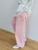 Moeojyudeu Kiki Cargo Pants Pink