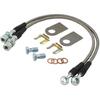 Stainless Steel Brake Hose Kit for GM Metric Vehicles, DOT Approved, Easy Installation