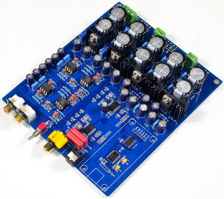 YJ Dual-Chip AK4396VF+AK4113 Luxury DAC: Optical, Coaxial, USB Inputs