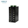 Industrial Gigabit Switch with 2K/4K Address Table: 5-Port/8-Port Plug & Play Network Splitter Hub