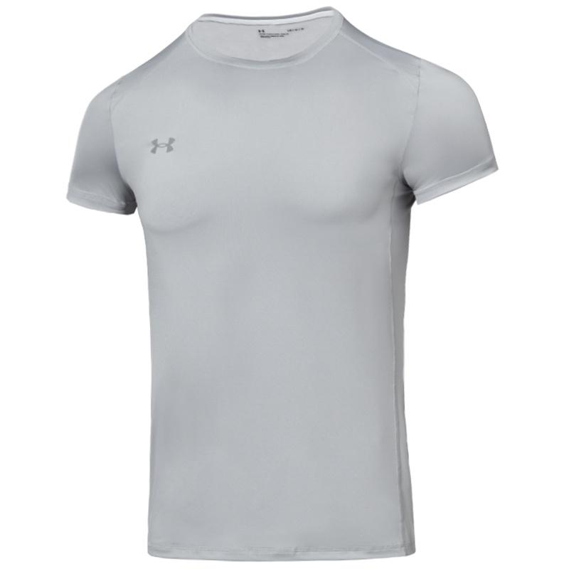 Under Armour Streaker Short Sleeve Shirt Grey Men s 23500506-011 L