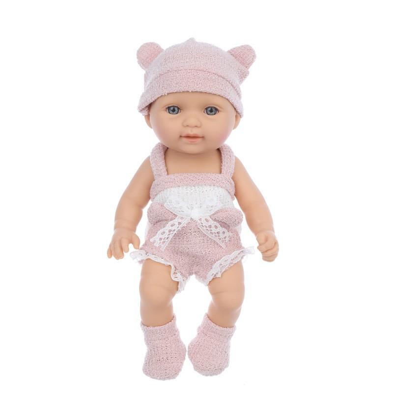 

26 см моющаяся реалистичная мягкая расписанная вручную кукла-реборн для детей, сопровождающая игровую куклу 26CM