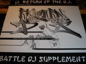 LP Record DJ SHORTFUSE - Return Of The DJ: Battle DJ Supplem BHH2055 Bomb Hip-Hop Re 2002 US Rap & Hip-Hop/R&B Used