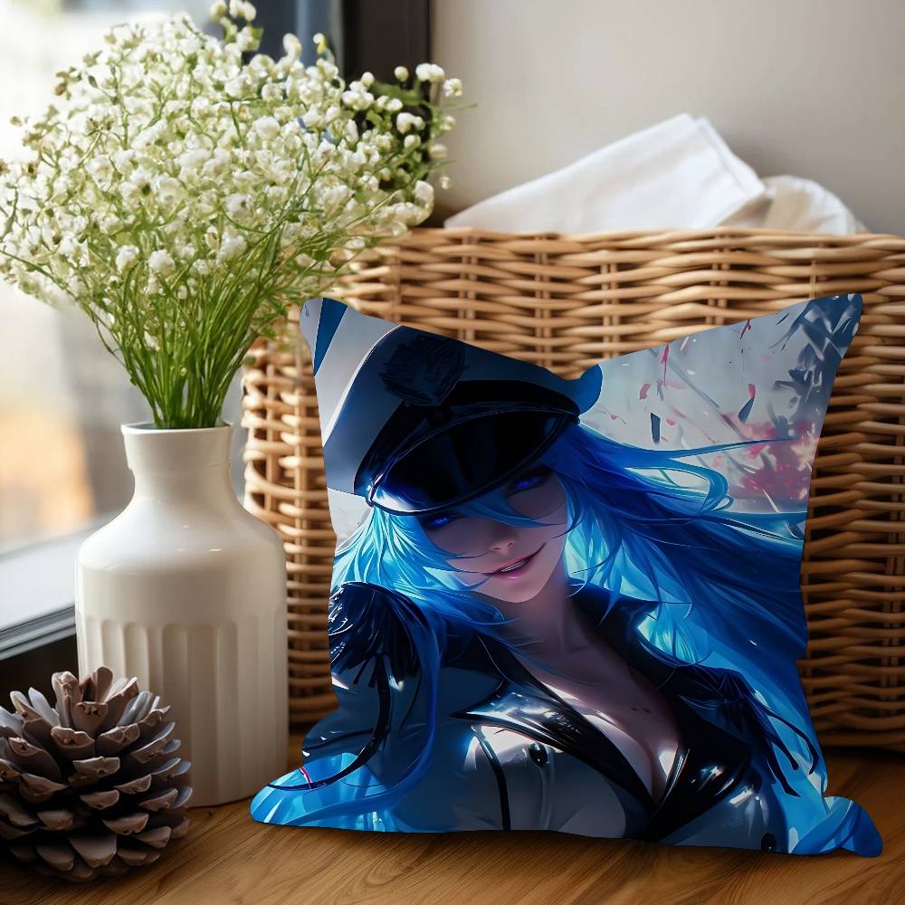 

Esdeath Anime Pillow Anime Pillow Sofa Bed Head Pillow Cover Cushion Cover 45x45 Cm Fashion 12x12Inch
