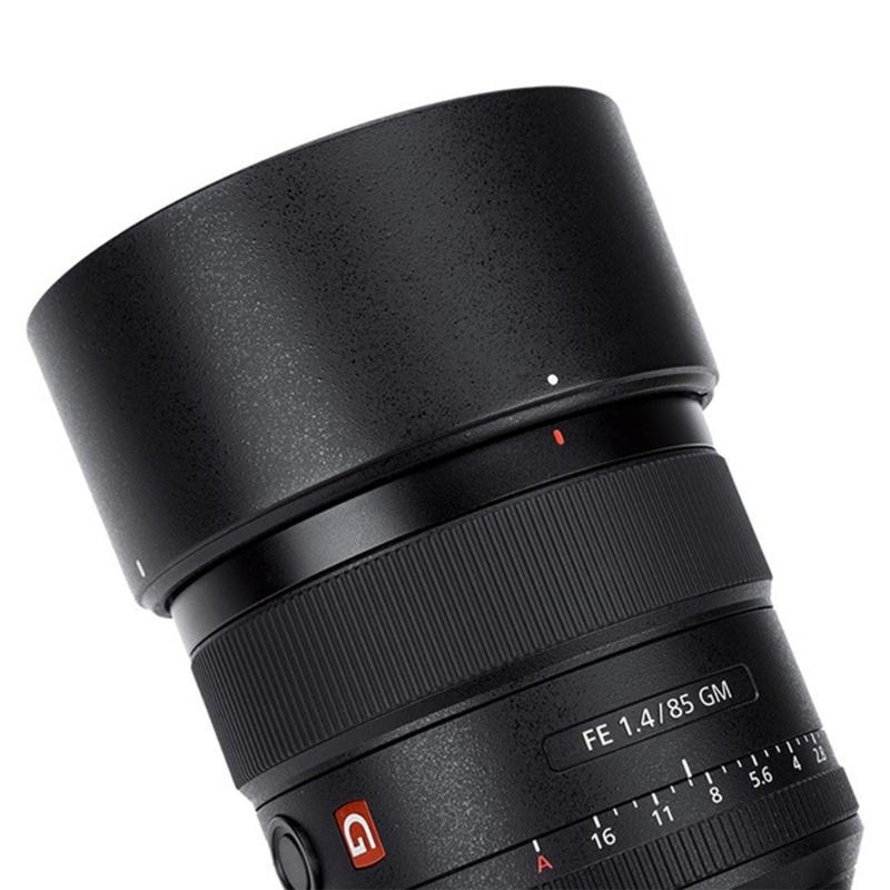 ALC-SH142 Bayonets Lens Hood Shade for FE 85mm 1.4 (SEL85F14GM) Lens Replacement Lens Hood Filter Lens Caps Replace