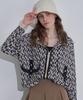 Lenic&Mccoy Schriftzug Grafikmuster Kontrast Reißverschluss Kapuzenpullover Mn05Jp070Hjy