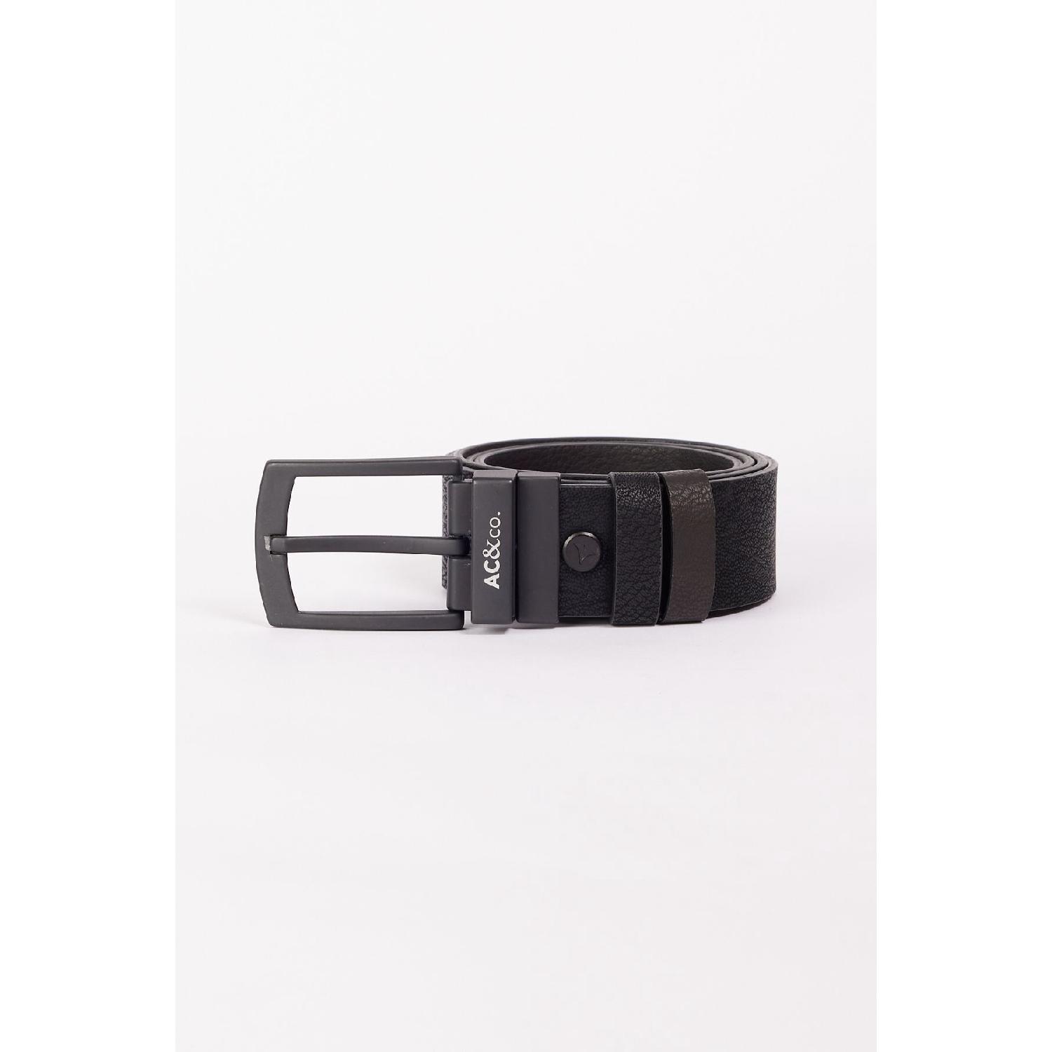 

Men s Black-brown Casual Faux Leather Jean Denim Belt 105