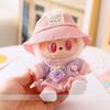 Labubu Heartbeat Macaron Vinyl Mask Blind Box First and Second Generation Doll Sitting Party Sweater Dress Hat