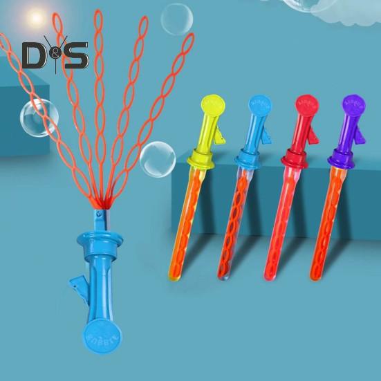 32-Hole Bubble Wand with Concentrate Packs Fun Outdoor Toy Bubble Blowing Machine Toy for Kids Adults