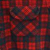 Congress 50s 60s Vintage Made In England Check Pattern Long Sleeve Open Color Flannel Shirt Men's Used