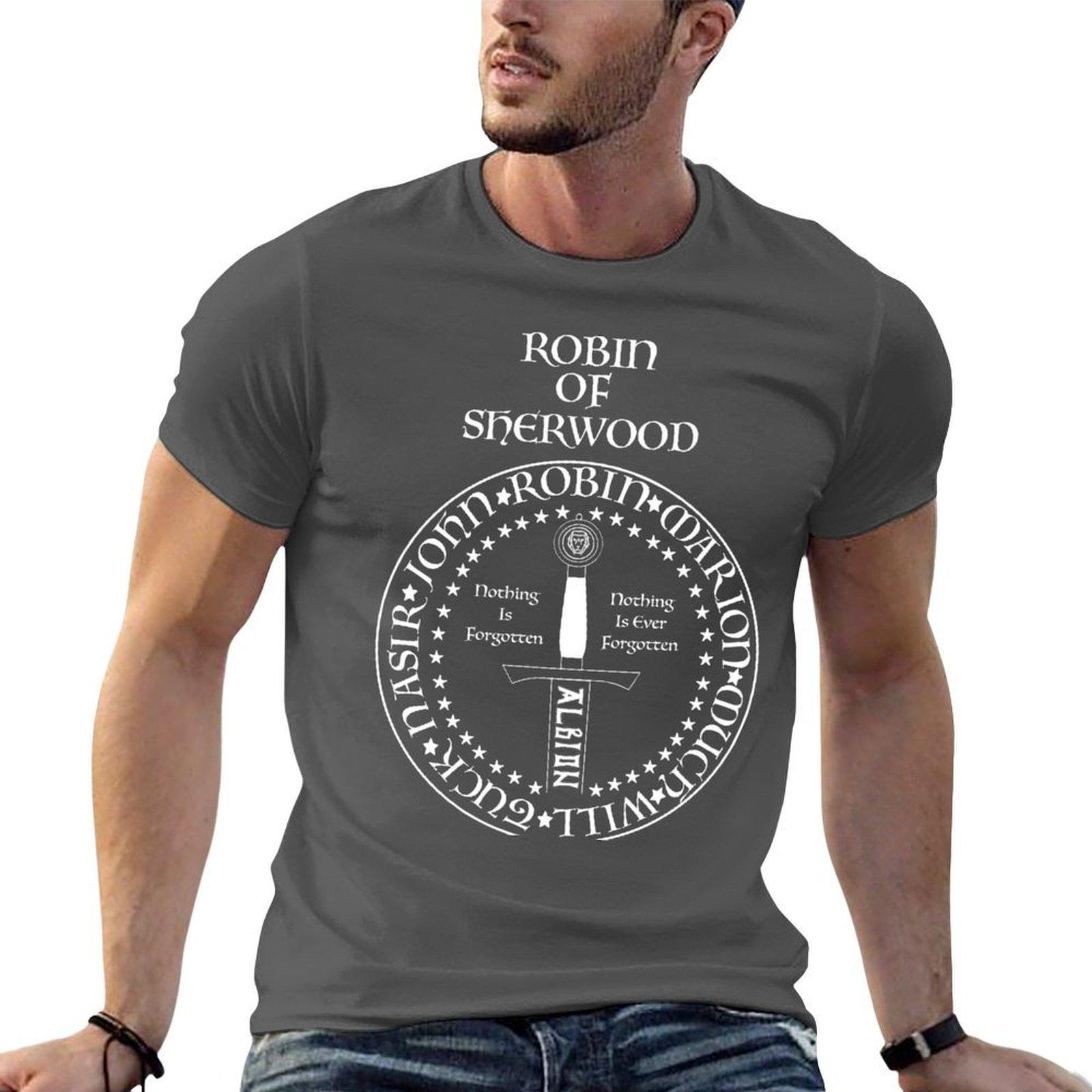 

Robin Of Sherwood TShirt t shirts for man graphic tees cotton t shirt pack TShirt 4XL