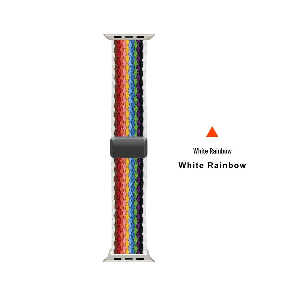 Geflochtenes Magnetarmband aus Nylon für Apple Watch S11