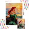 Diamond Paint Art Kit The Little Mermaid Ariel Mosaic Painting Diamond Art Home Room Decor Gift