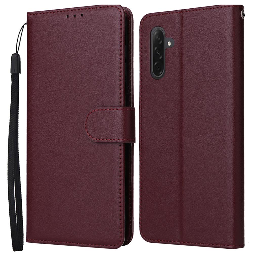 For Samsung Galaxy A56 5G Case Wallet Stand View PU Leather Phone Cover