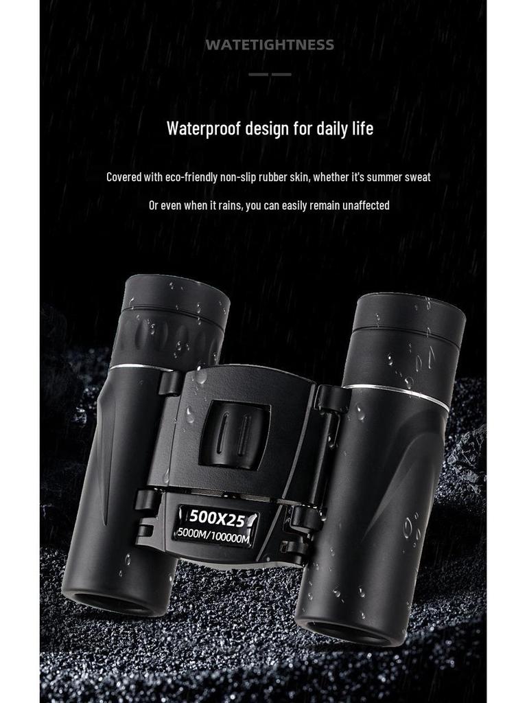 HD High-Power Military Black Night Vision Telescope with Mobile Phone Compatibility