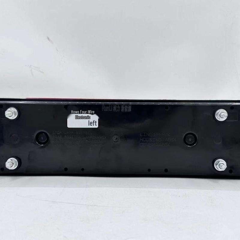 SITRAK HOWO Rear Tail Light Assembly: Original LED Turn, Brake, Reverse, 380 Waterproof