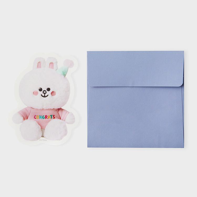 LINE FRIENDS Kartka z wiadomością od Connie