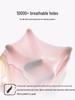 Summer Girls' Ice Silk Mesh Underwear - Soft Modal Cotton Triangle Pants for Toddlers, Breathable and Comfortable Fit.