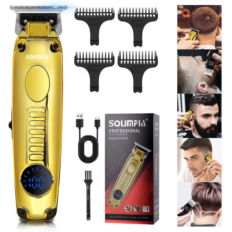 0mm Blade Electric Hair Clipper for Precise Carving and Salon-Quality Trimming
