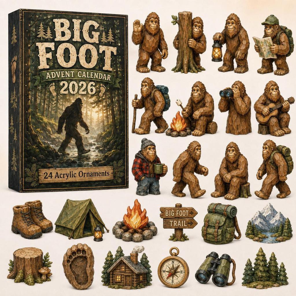 Weihnachts-Adventskalender 2026 – Feiertags-Blindbox-Kalender im Tier-Thema