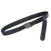 Unisex Canvas Belt Plastic Metal-Free Anti-Allergic Automatic Buckle Women'S Casual Jeans Belt