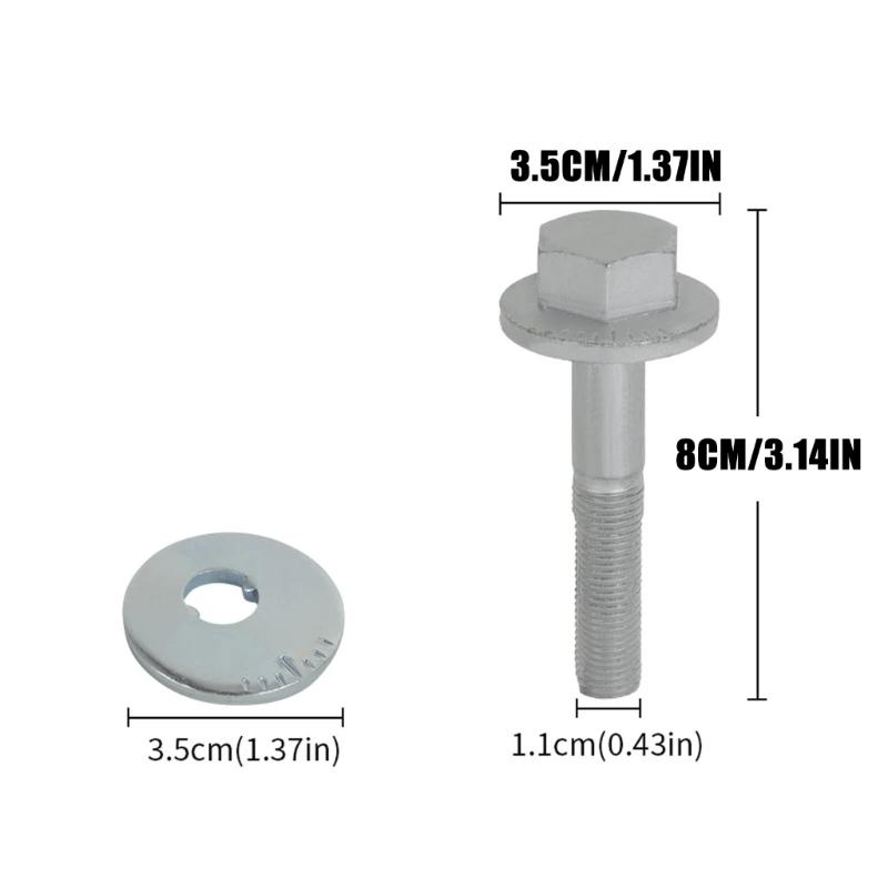 Rear Suspension Eccentric Screw Arm Screw for ix35 11-18 Cams Bolt 55233-3R000 546403R000 Replacement Accessories