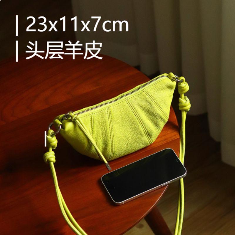 [Clearance Special Offer] First Layer Cowhide Women Bag Genuine Leather Bag Skeleton-Skin