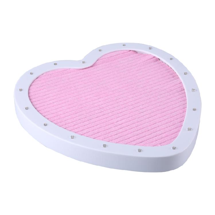 LED Lighted Heart Shaped Message Board with Stand Birthday Housewarmings Gift