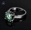 18K Gold Moissanite Ring: 1-5 Carat Prong Set – Women's Wedding & Proposal Gift