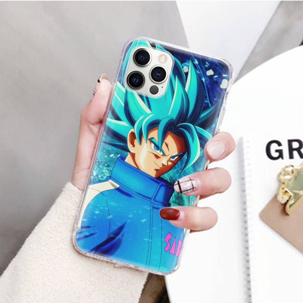 JW75 Dragon Ball Transparent Case for Samsung A04 A14 A23 M33 M53 Realme 10 9 C35 C55 VIVO Y02 X80 Infinix Hot 30 Note 11 Tecno Spark 8P Pro